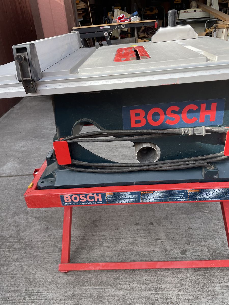 Bosch 10 inch table saw