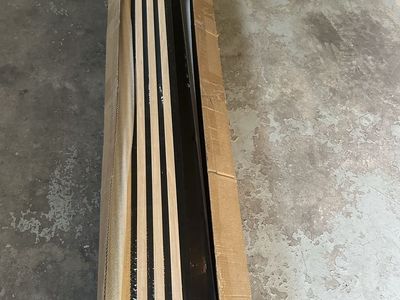Acoustic slat wall paneling