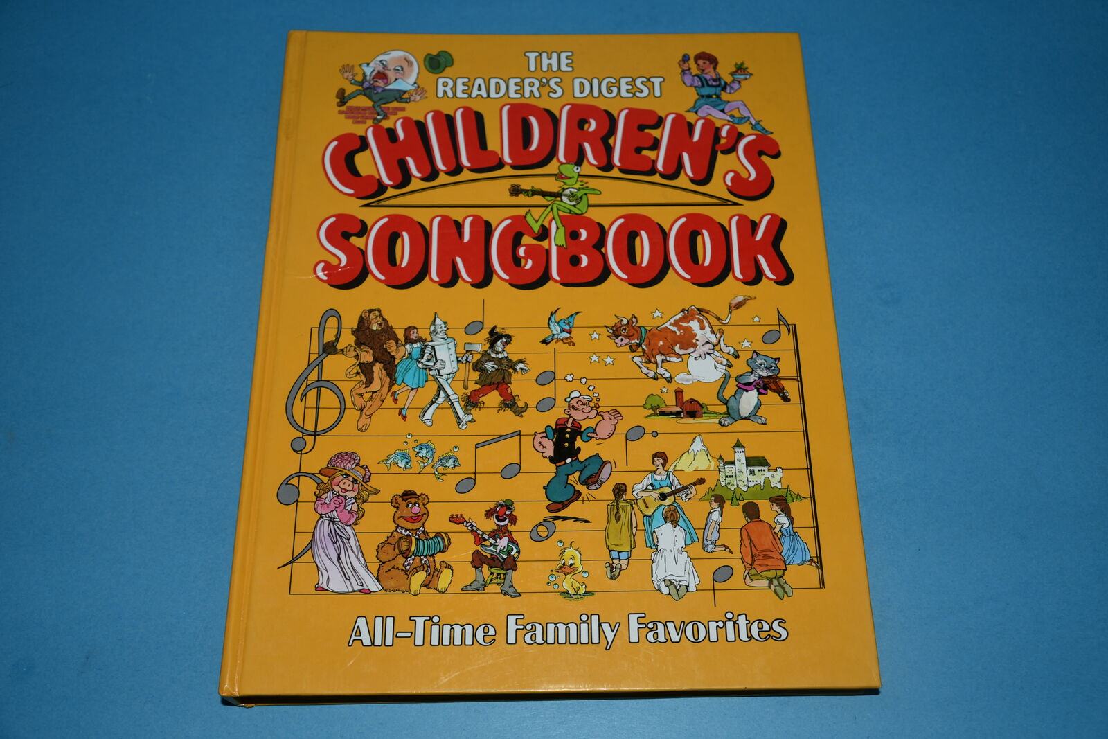 VINTAGE READERS DIGEST "CHILDRENS SONGBOOK" ~ SPIRAL BOUND ~ ALL TIME FAMILY FAVORITES ~ LOTS OF SONGS!