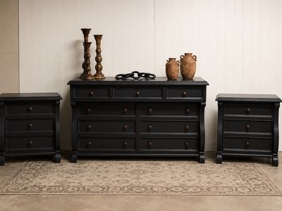 Vintage king dresser set