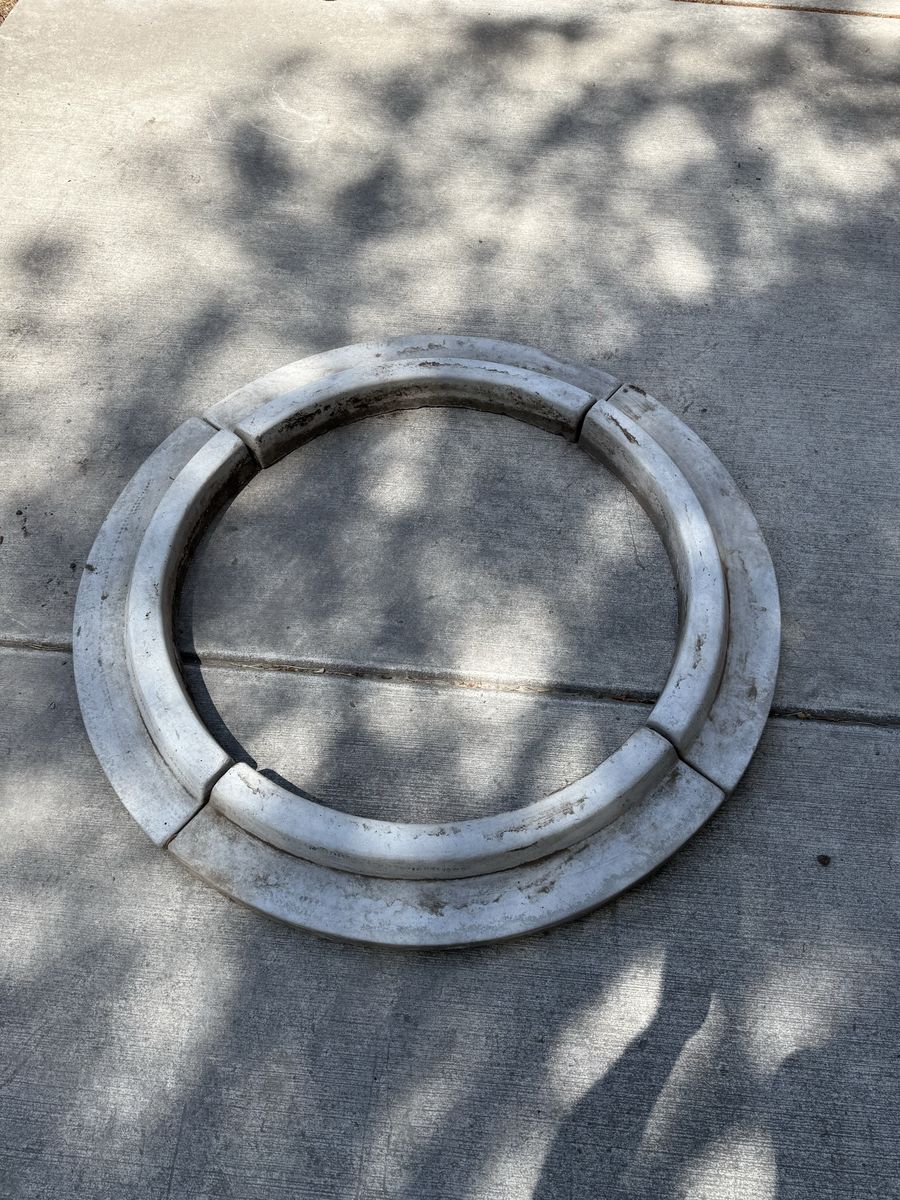 Large Concrete Tree Rings