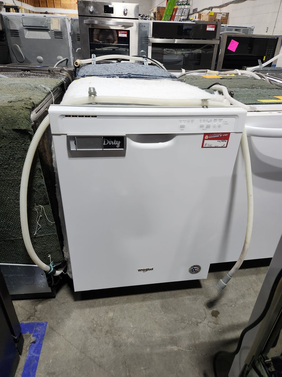 GREAT WHIRLPOOL WHITE DISHWASHER! W-WARRANTY