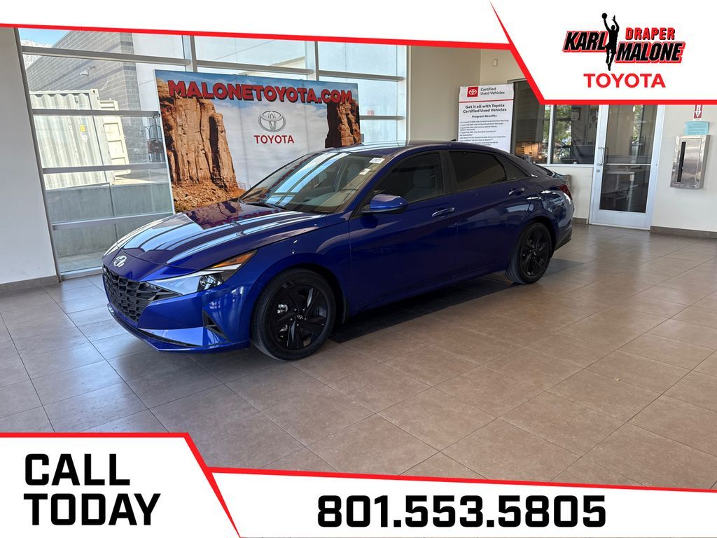 2023 Hyundai Elantra Hybrid Blue