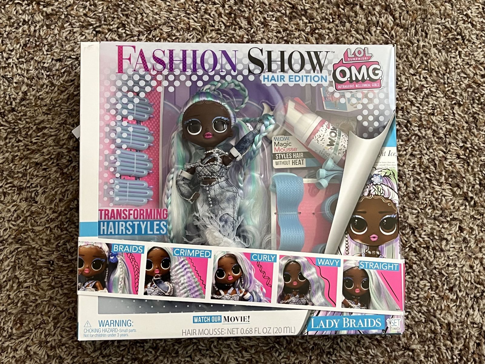 NEW: LOL Fashion Show Lady Braids Doll