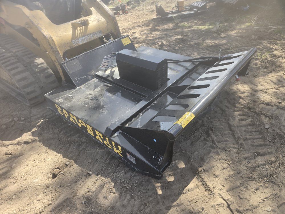 BRAND NEW 72" skid steer brush hog brush cutter