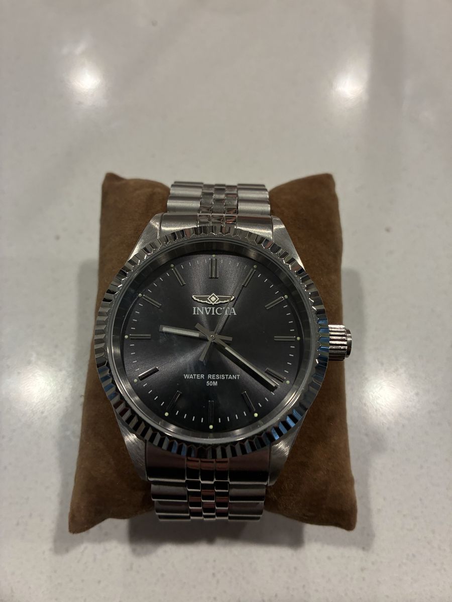 Invicta Stainless Steel Water Resistant 50M Men's Watch