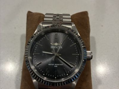 Invicta Stainless Steel Water Resistant 50M Men's Watch
