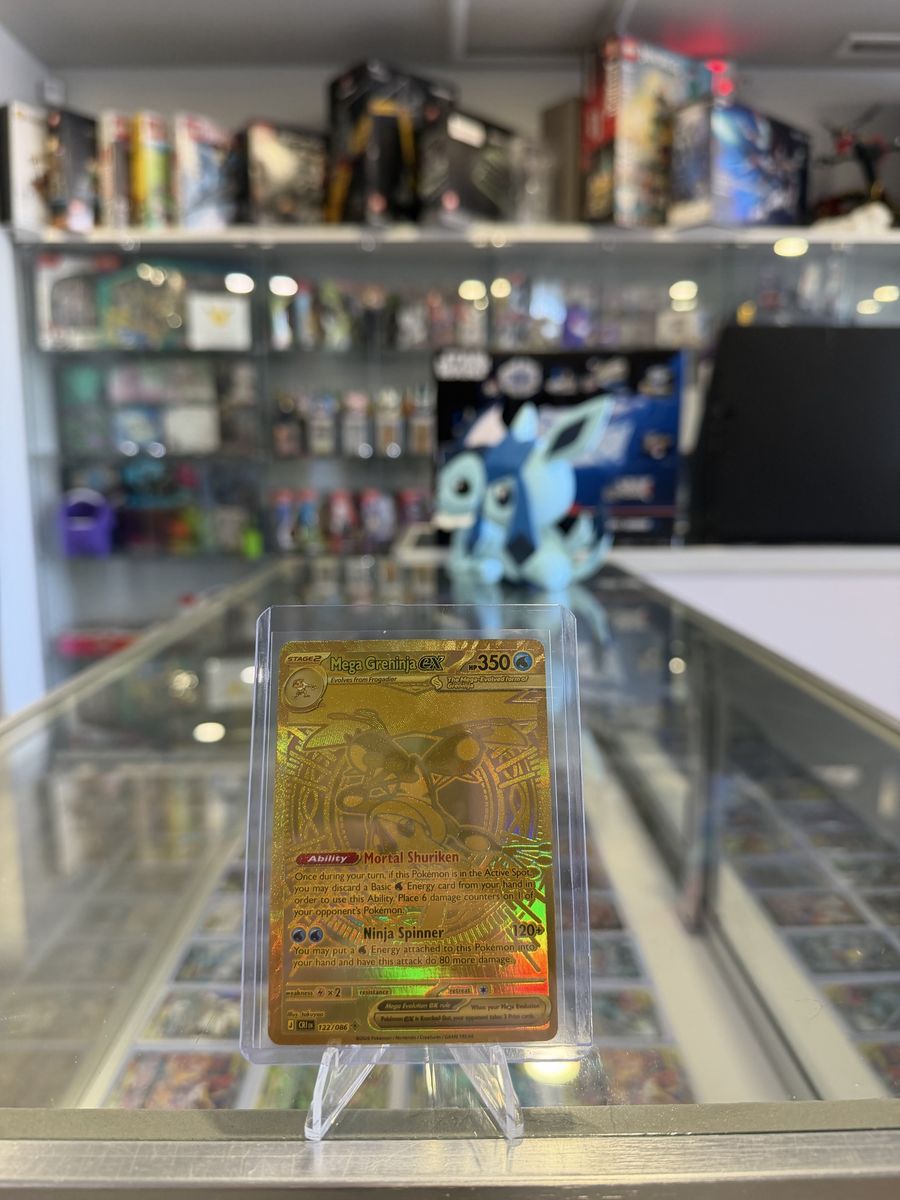 Pokemon Mega Greninja ex - 122/086 - ME04: Chaos Rising (CRI)