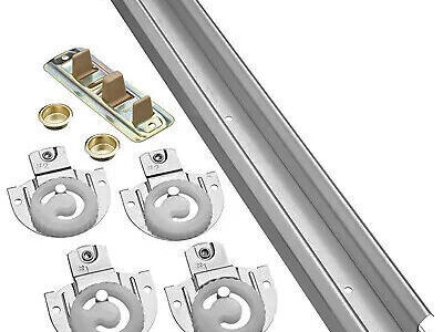 NEW National Hardware N343-079 By-Passing Adjustable Door Hardware Kit 60 Inch Galvanized Steel 3-Pack