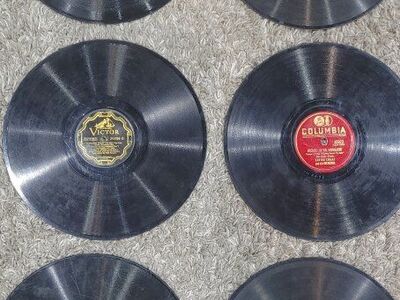 18 Vintage 78-RPM Records