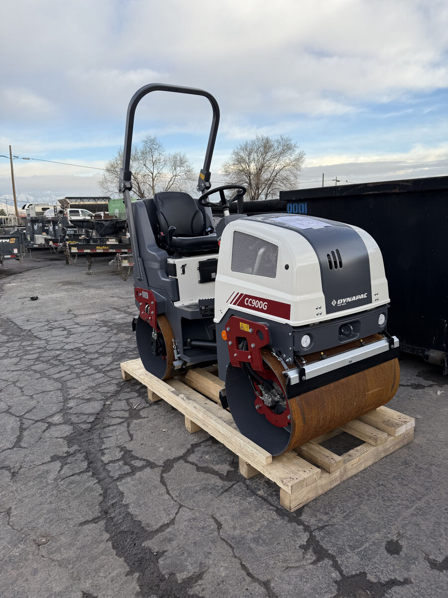 Ride on roller compactor for rent!