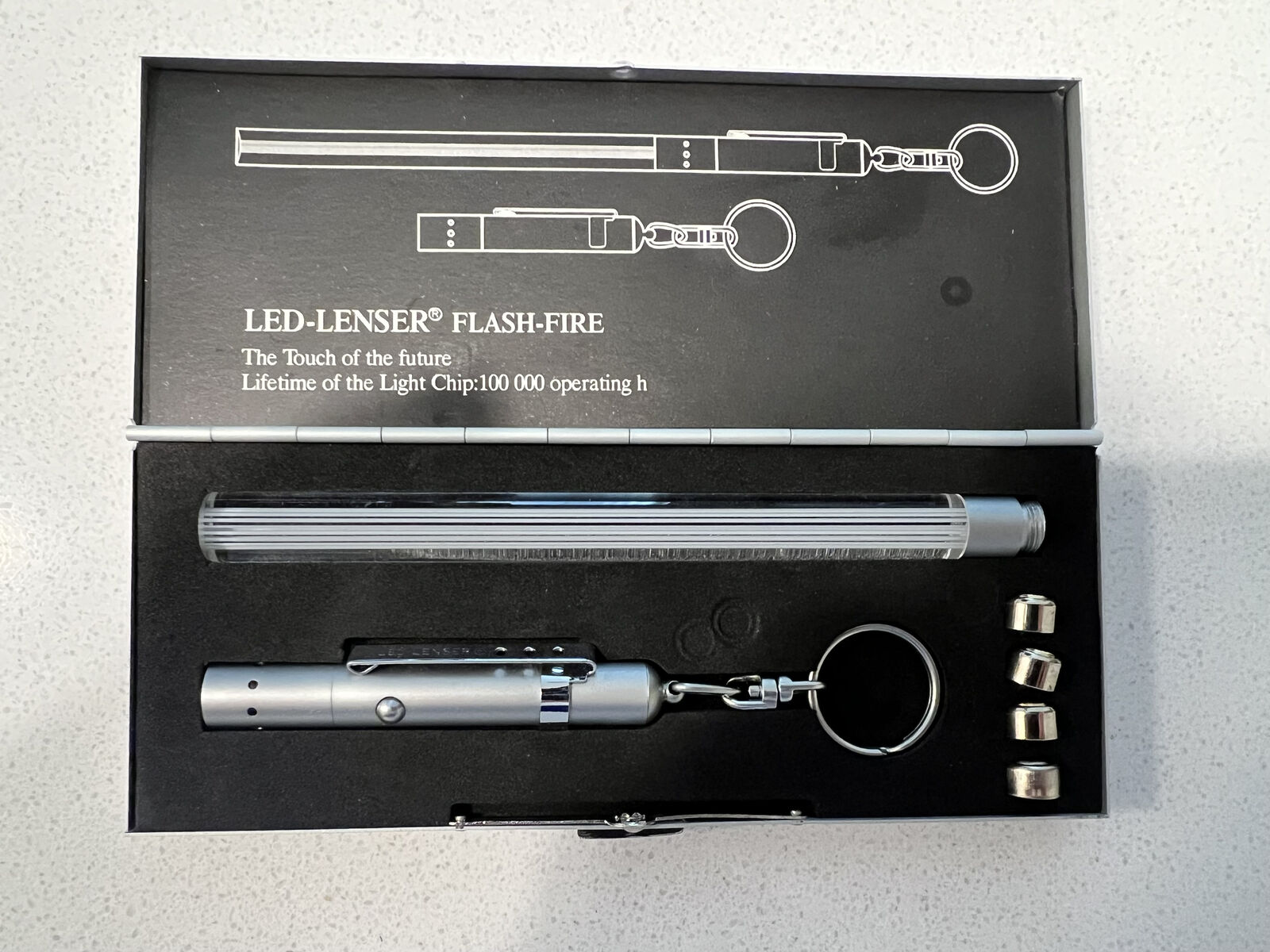 Led Lenser Flash-Fire 7591 Flashlight Blink Function Lightsaber – Star Wars