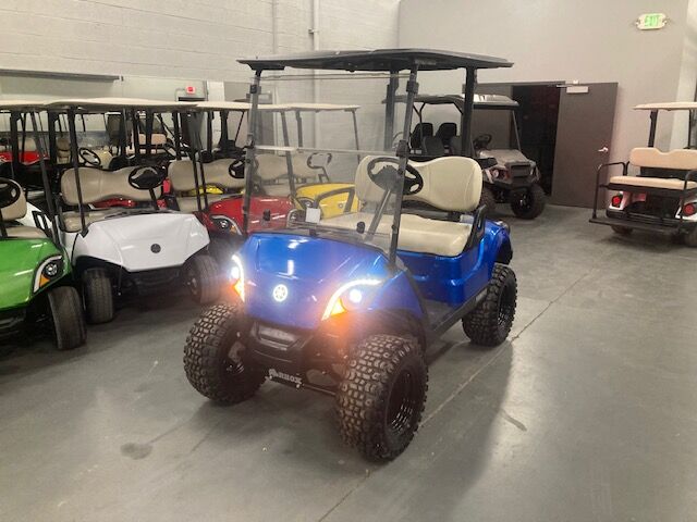 Yamaha Gas Golf Cart Lifted