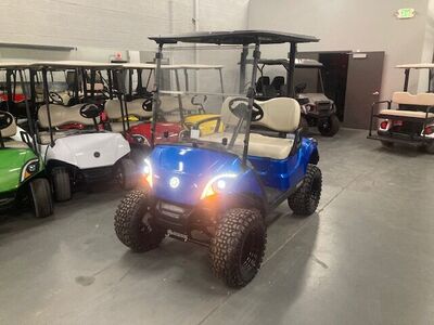 Yamaha Gas Golf Cart Lifted