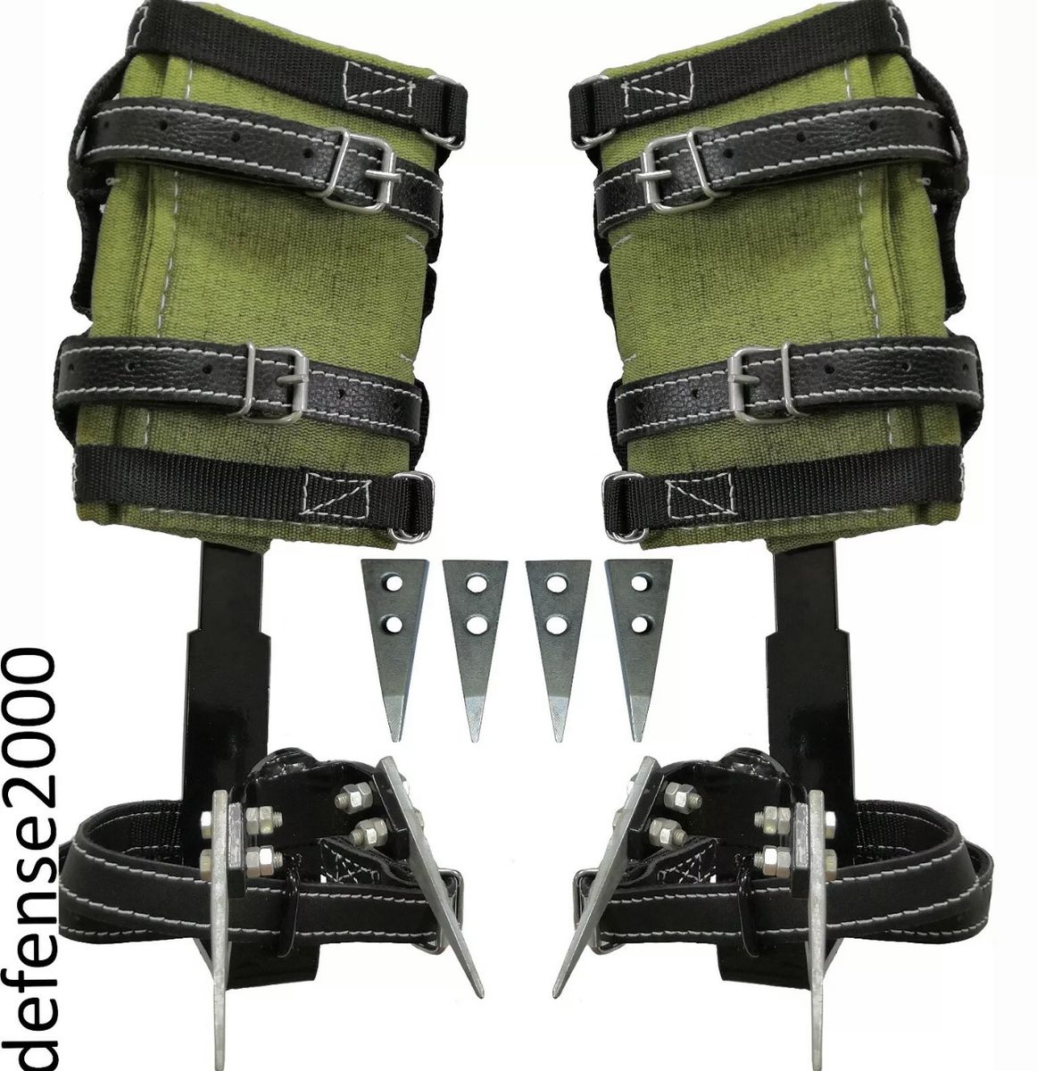 Tree Climbing Spike Set - Perfect for tree trimmers, hunters, fruit pickers.