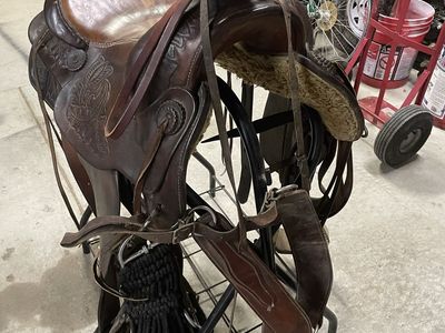 Utahn Saddle Co. 15” Saddle