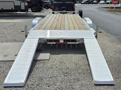 2026 Wolverine 7x22 Car Hauler – Brand New – 10k weight rating - led lights - full matching spare