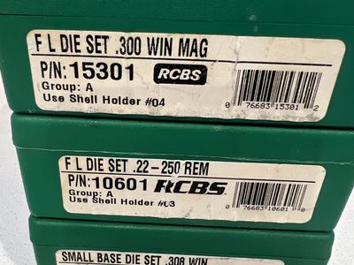 Rcbs Reloading Die Set