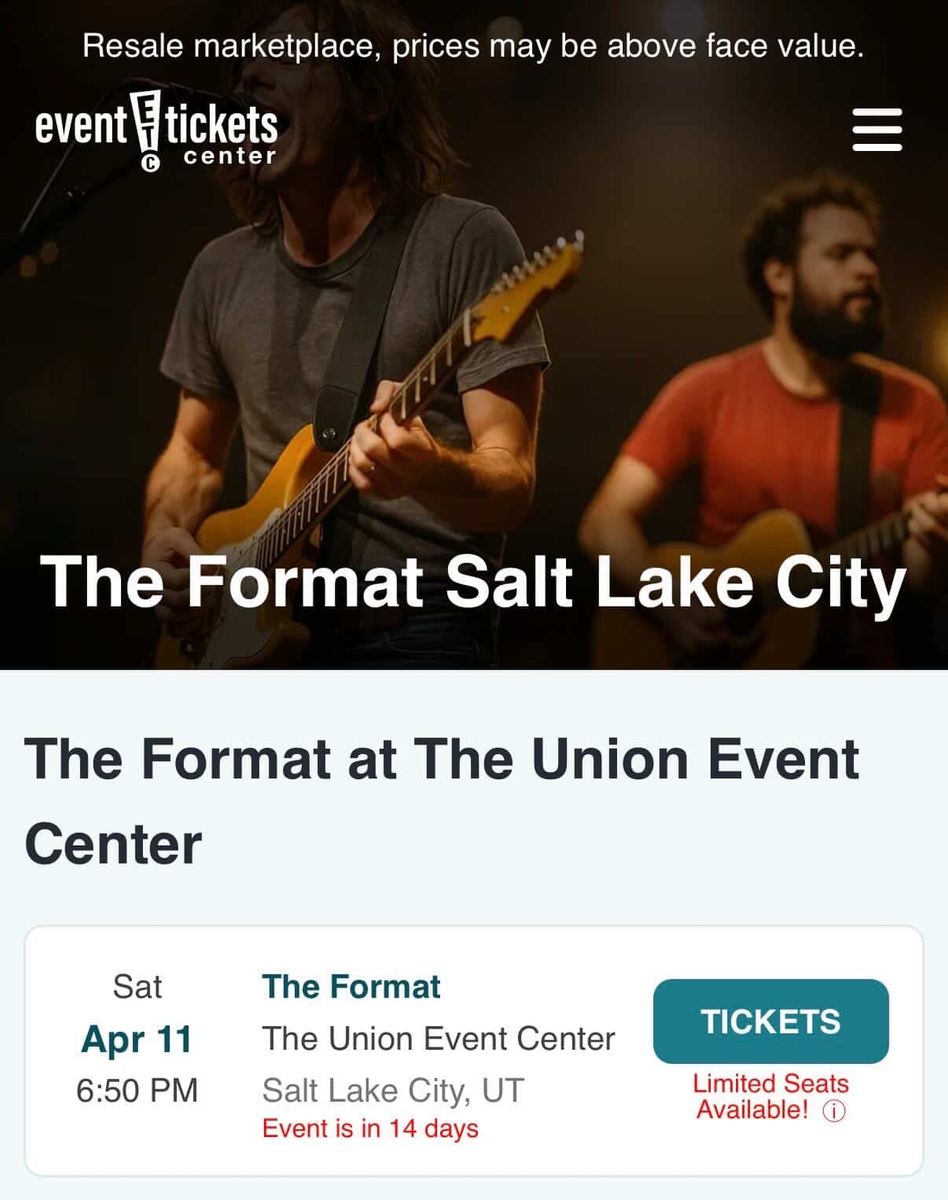 The Format ticket