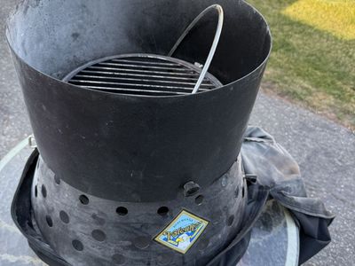 Volcano Grills Volcano 3 Collapsible Charcoal Propane Grill Portable Outdoor Cooker