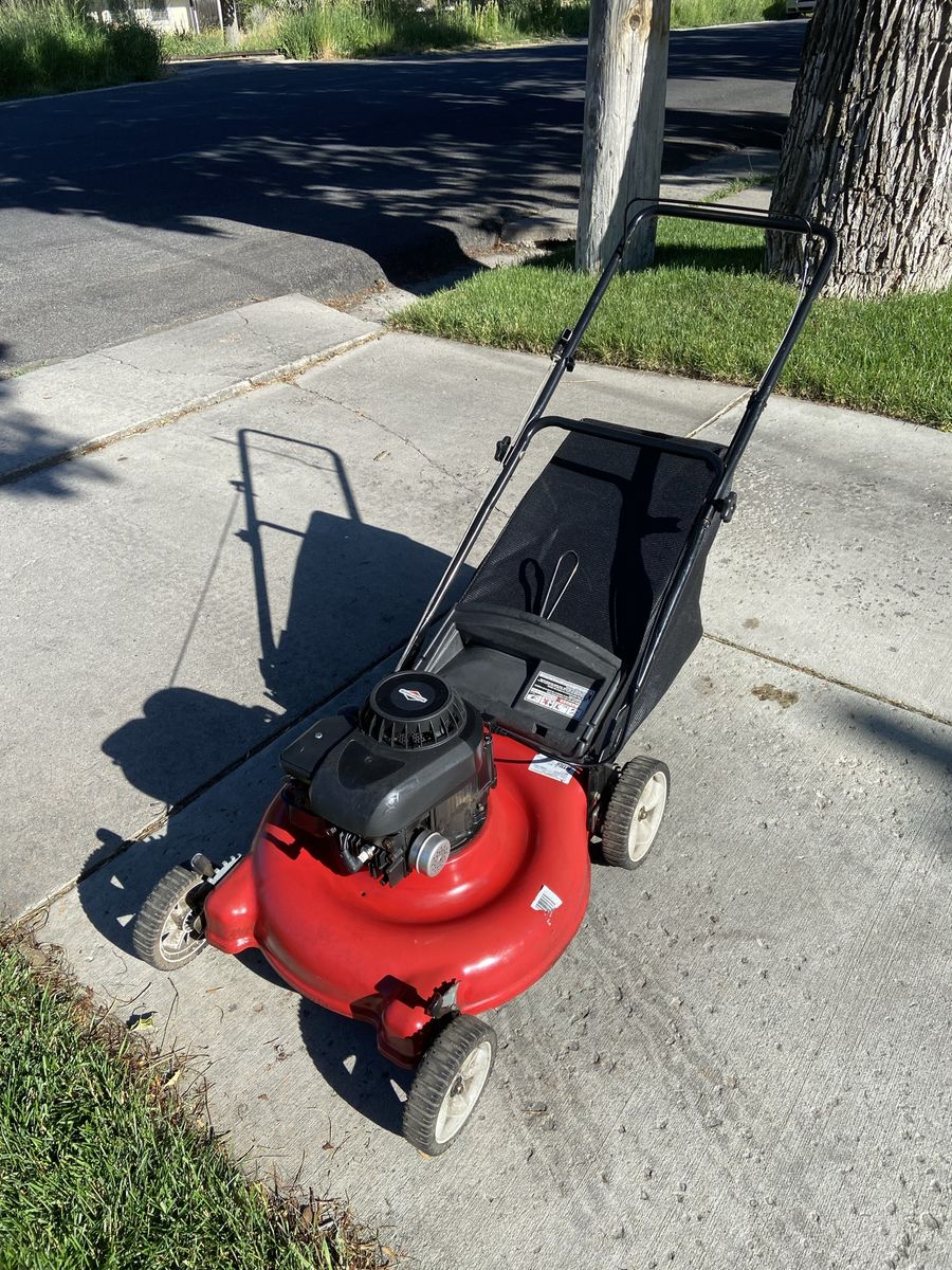 MTD rear bag mower