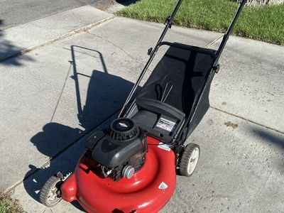 MTD rear bag mower