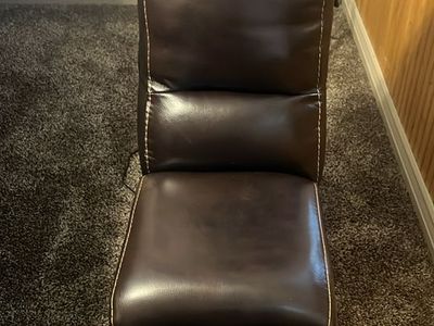 Brown Sectioal Console With USB Port