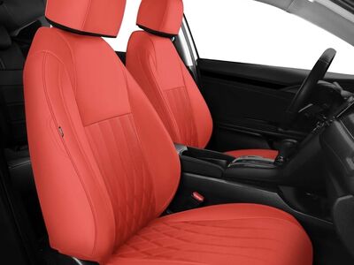 Red Seat covers Honda Civic 2016-21