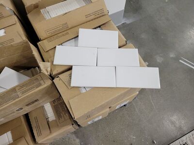 12x24 tile & 3x6 wall tile & underlayment ect.