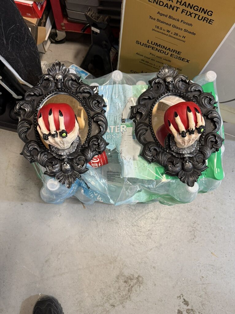 Disney Inspired Bad Apple MirrorCandle Holders