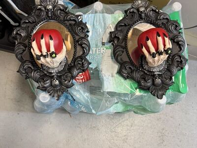 Disney Inspired Bad Apple MirrorCandle Holders