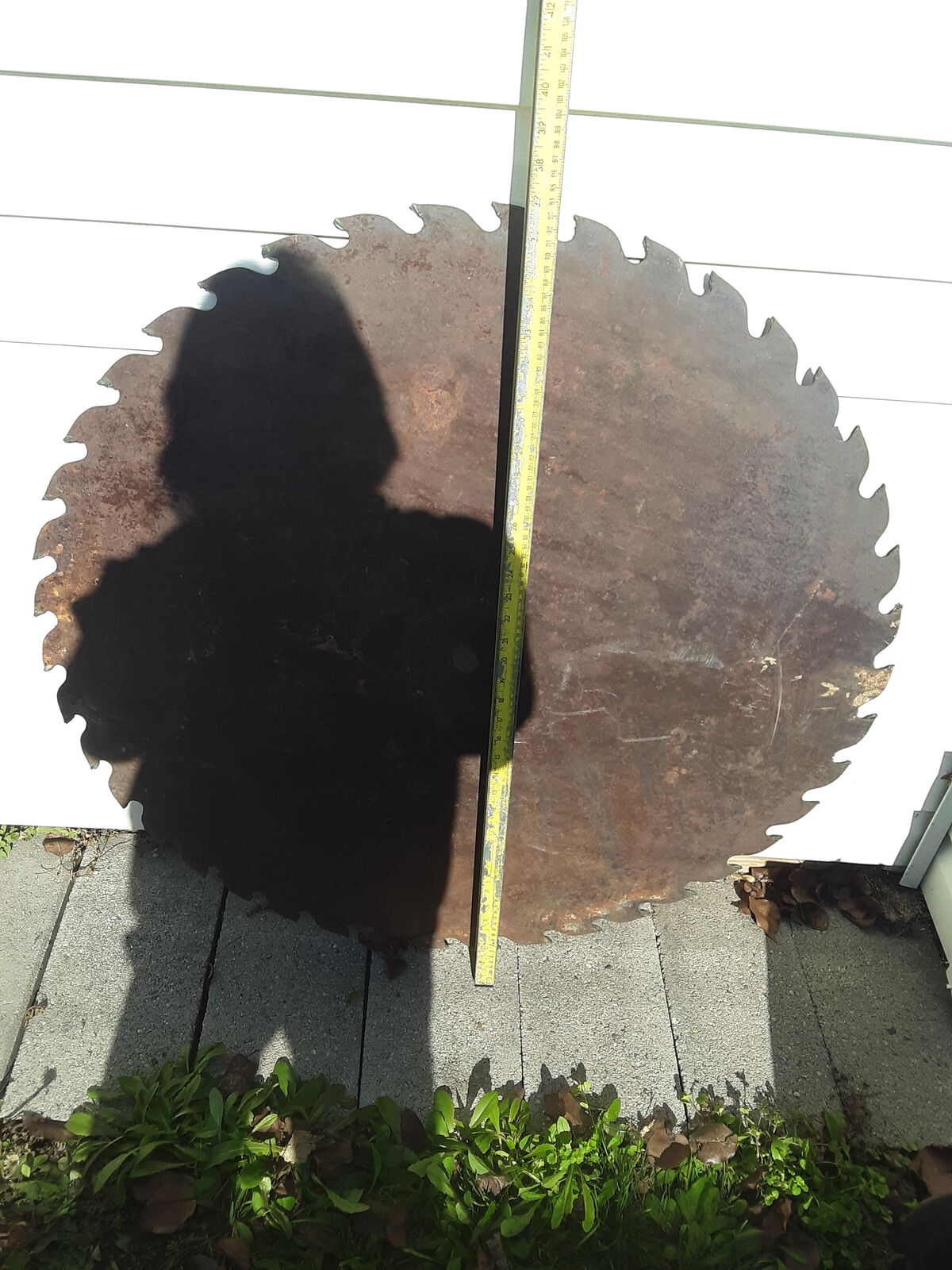 Antique 42 tooth 36inches buzz saw blade