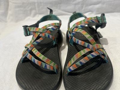 Chaco youth size 4 colorful, hiking sandals