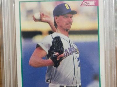 1989 Score Traded Randy Johnson PSA 9 Card