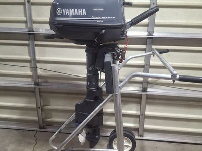 2017 Yamaha 6HP 4Stroke Long Shaft Trolling Motor