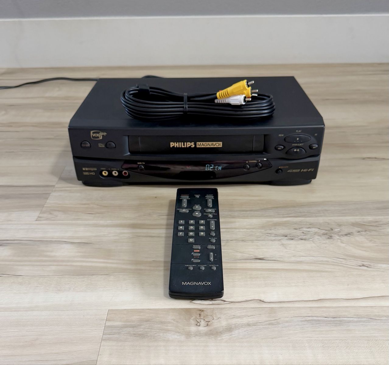 Philips VCR VHS Player VRZ255