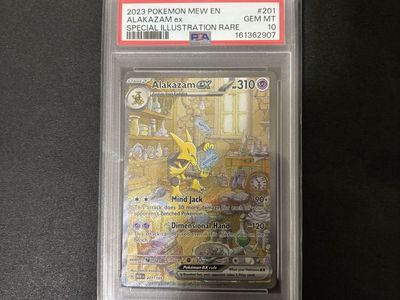 2023 Pokémon Alakazam ex Special Illustration Rare #201 PSA 10 Gem Mint