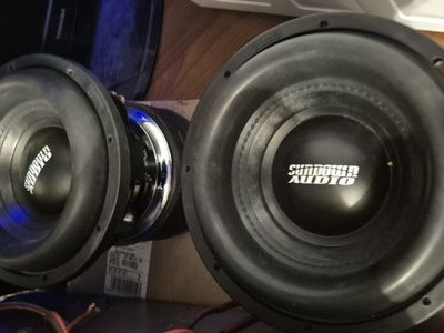 Sundown ZV6 dual 2ohm 12's pair