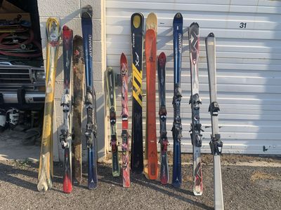 Scrap/project Furniture Skis