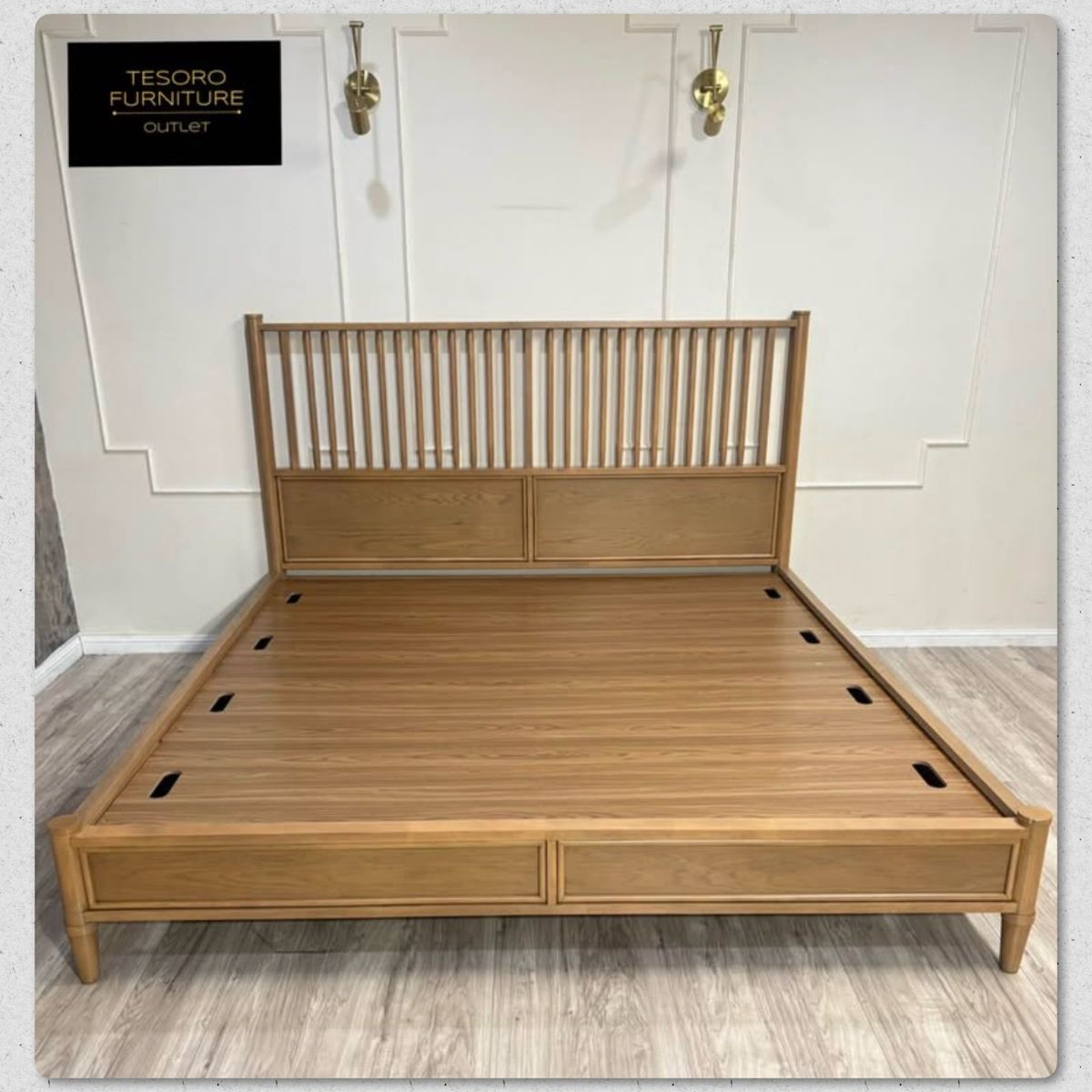 NEW BELMONT KING BED WE OFFER DELIVERY