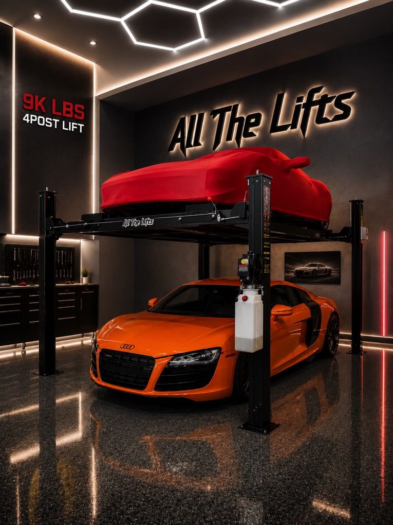 2Post & 4Post Automotive Lifts