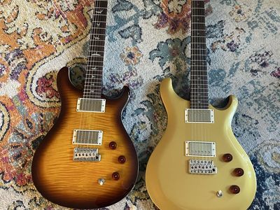 PRS * DGT guitars Goldtop and sunburst
