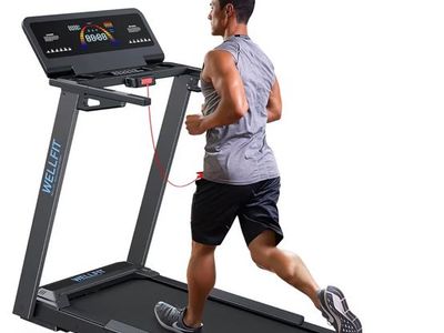 Wellfit Heavy Duty Auto Incline Treadmill 4.5HP 10MPH 500lbs Capacity
