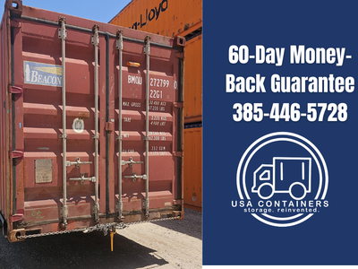40' One Trip Shipping Container – Commercial Storage – Best Value