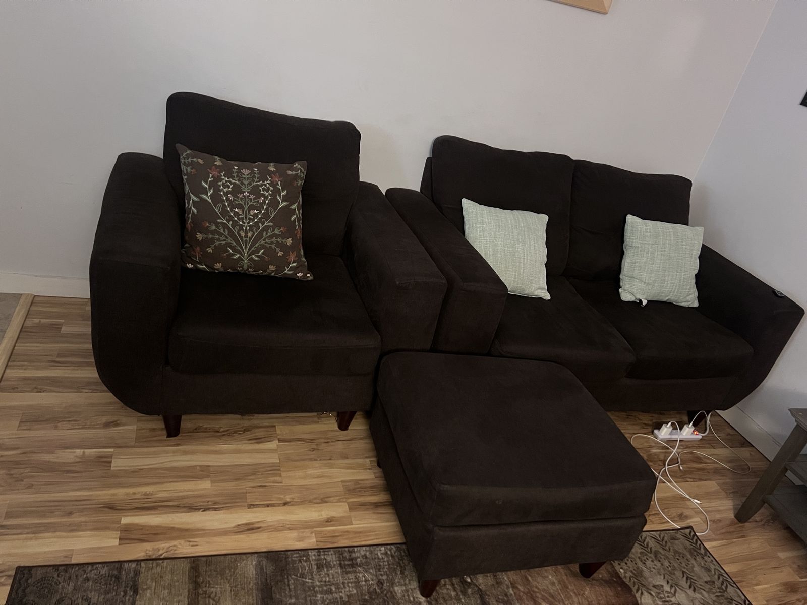 Love Seat and Chair Set
