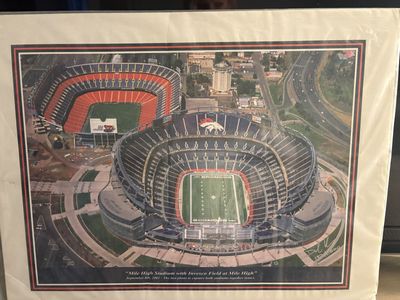 Vintage Picture Of Denver Stadiums