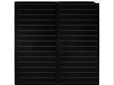 Black Wall Control Peg Board