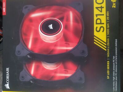 PC Fans 2 pack brand new