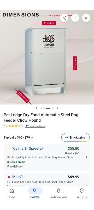 Automatic pet animal feeder