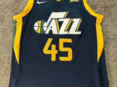 Nike Donovan Mitchell #45 Jazz Icon Edition Swingman basketball jersey Size 48